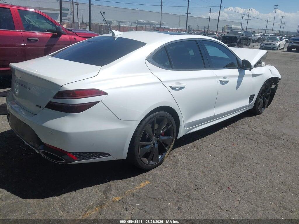 KMTG54TE2NU085682 2022 GENESIS G70 photo no. 4