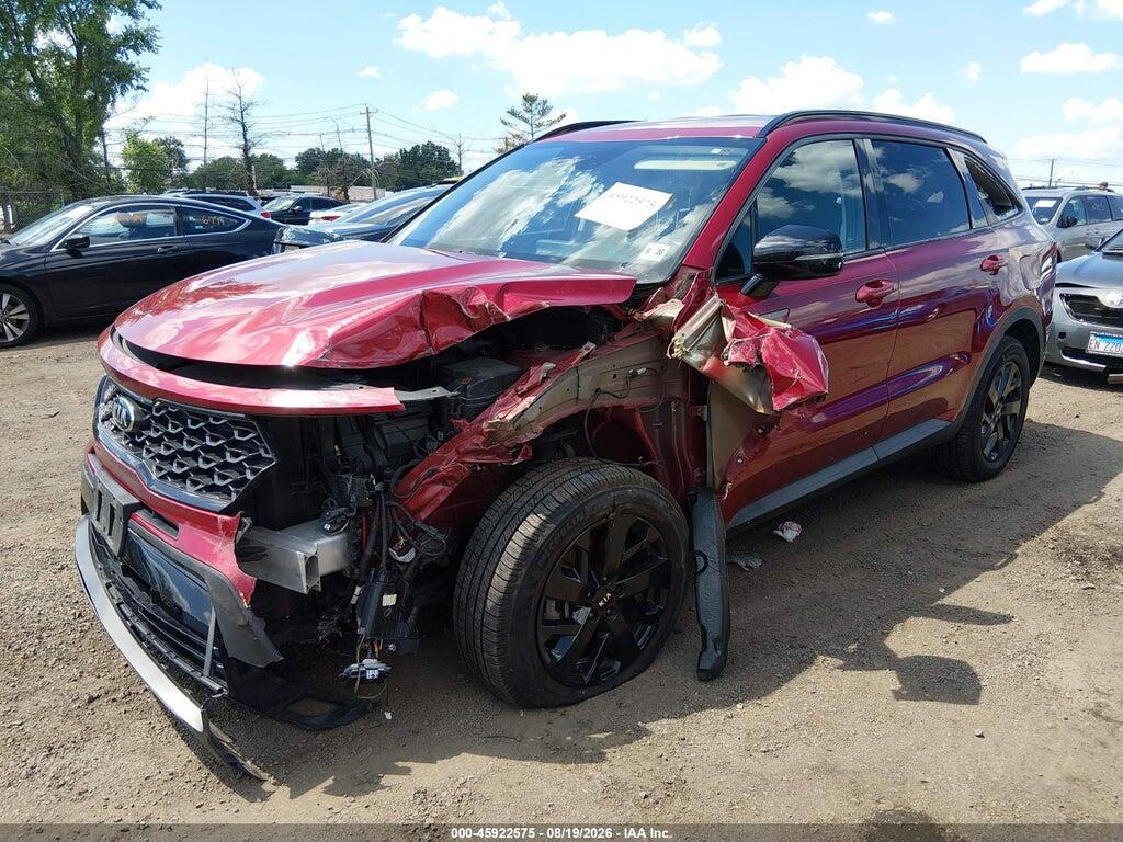 5XYRLDLC4MG005455 2021 KIA SORENTO photo no. 2