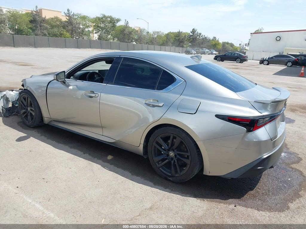 JTHCA1D20M5109710 2021 LEXUS IS 300 photo no. 3