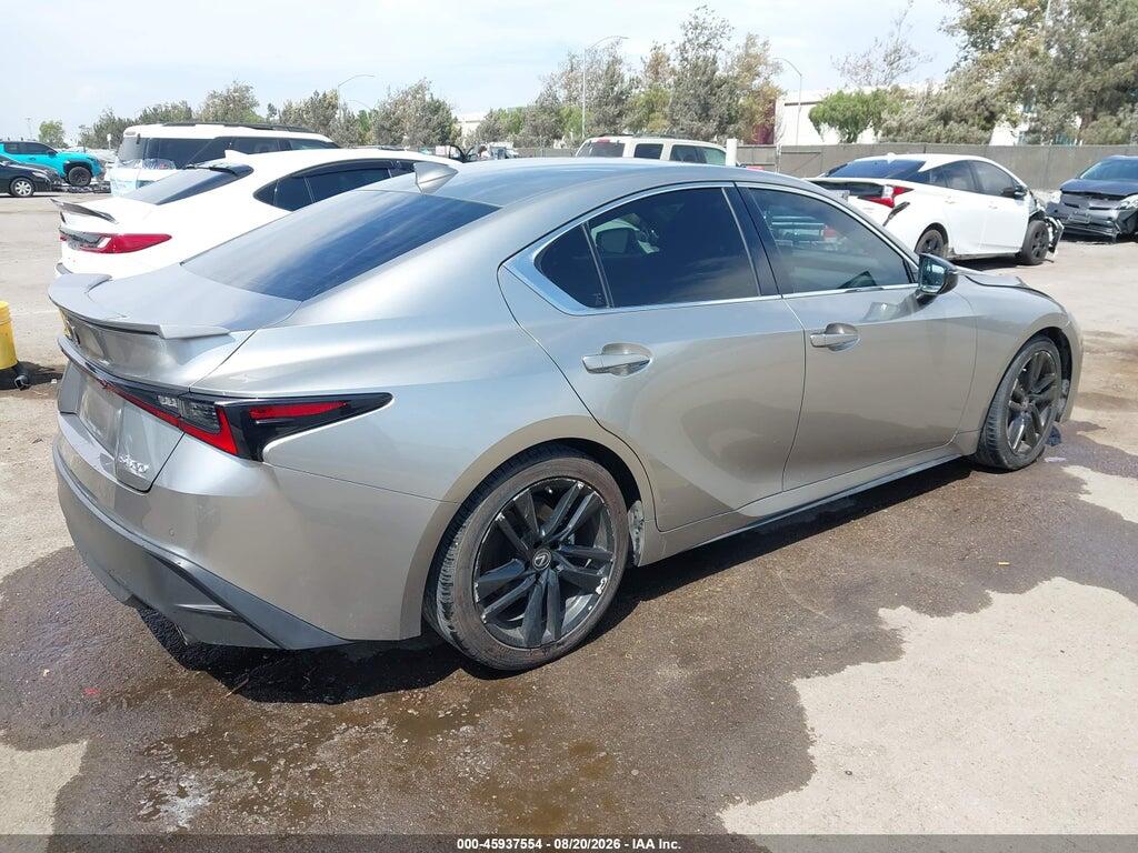 JTHCA1D20M5109710 2021 LEXUS IS 300 photo no. 4
