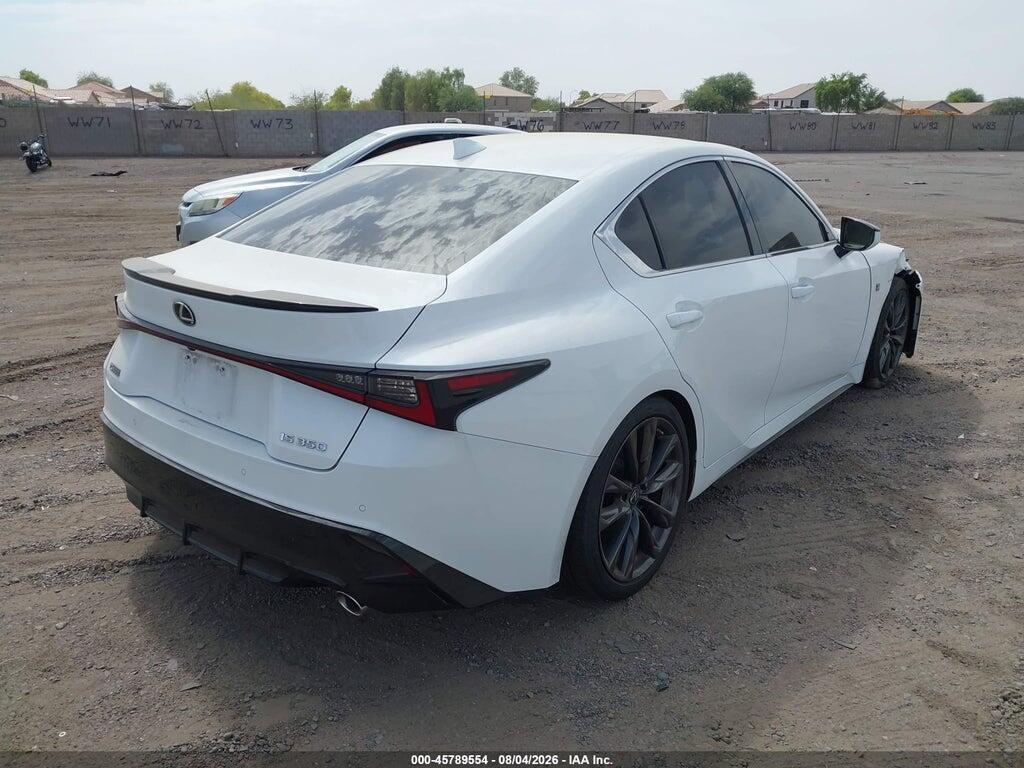 JTHGZ1B28M5040665 2021 LEXUS IS 350 photo no. 4