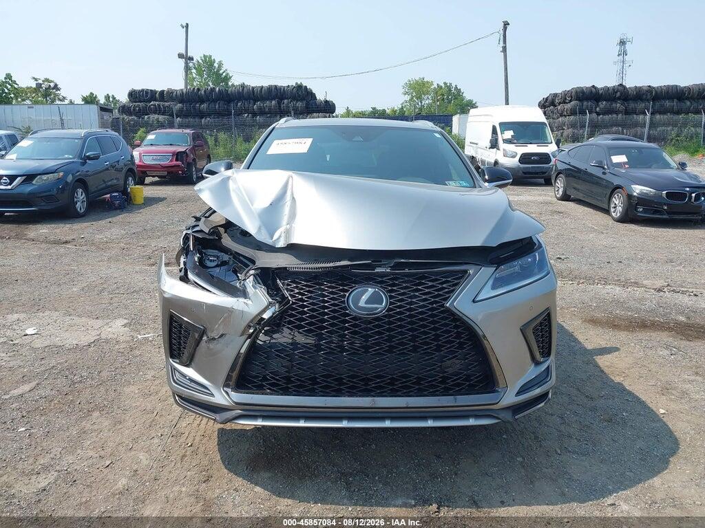 2T2SZMDA2MC301837 2021 LEXUS RX 350 photo no. 12