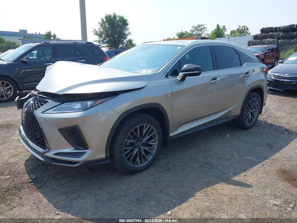2T2SZMDA2MC301837 2021 LEXUS RX 350 photo no. 2