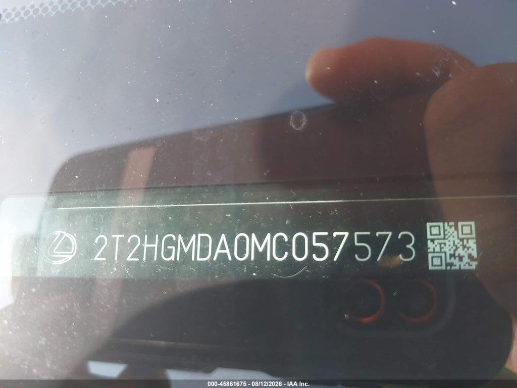2T2HGMDA0MC057573 2021 LEXUS RX 450H photo no. 11