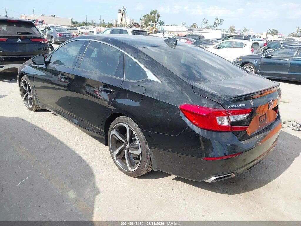 1HGCV1F32NA106927 2022 HONDA ACCORD photo no. 3