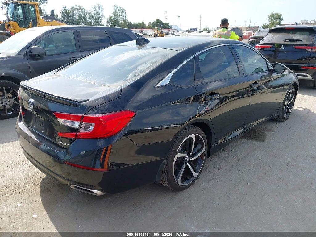 1HGCV1F32NA106927 2022 HONDA ACCORD photo no. 4