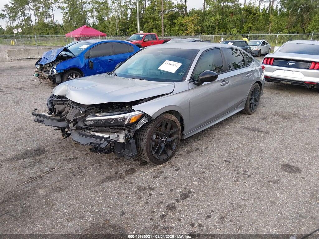 2HGFE2F57NH594424 2022 HONDA CIVIC photo no. 2