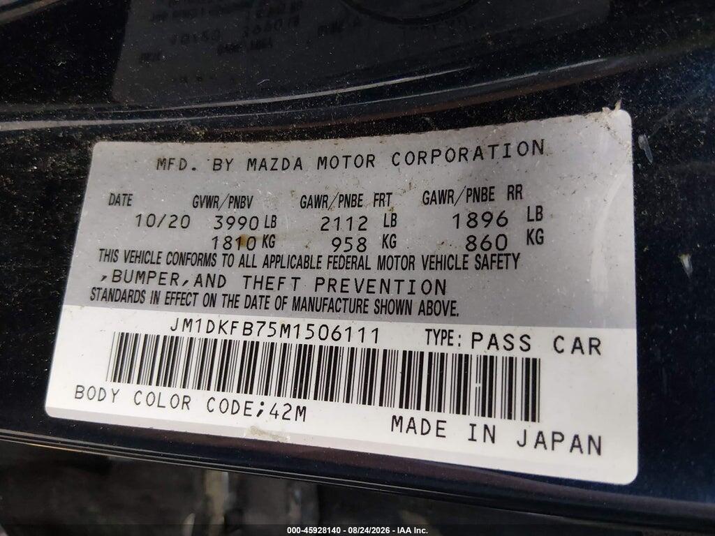 JM1DKFB75M1506111 2021 MAZDA CX-3 photo no. 9