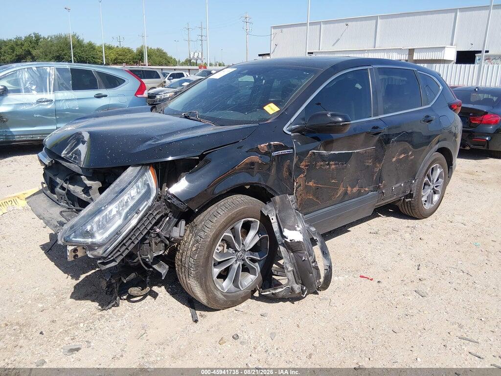 5J6RT6H80NL026206 2022 HONDA CR-V HYBRID photo no. 2