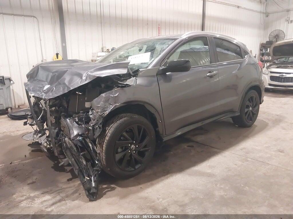 3CZRU6H15NM707895 2022 HONDA HR-V photo no. 2