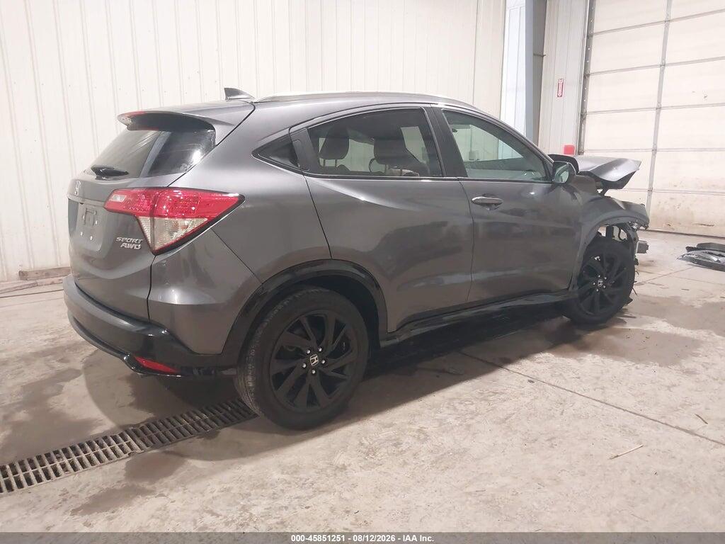 3CZRU6H15NM707895 2022 HONDA HR-V photo no. 4