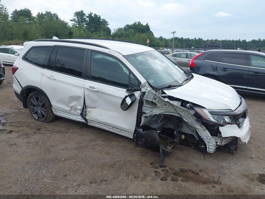 2022 HONDA PILOT 5FNYF6H36NB082876