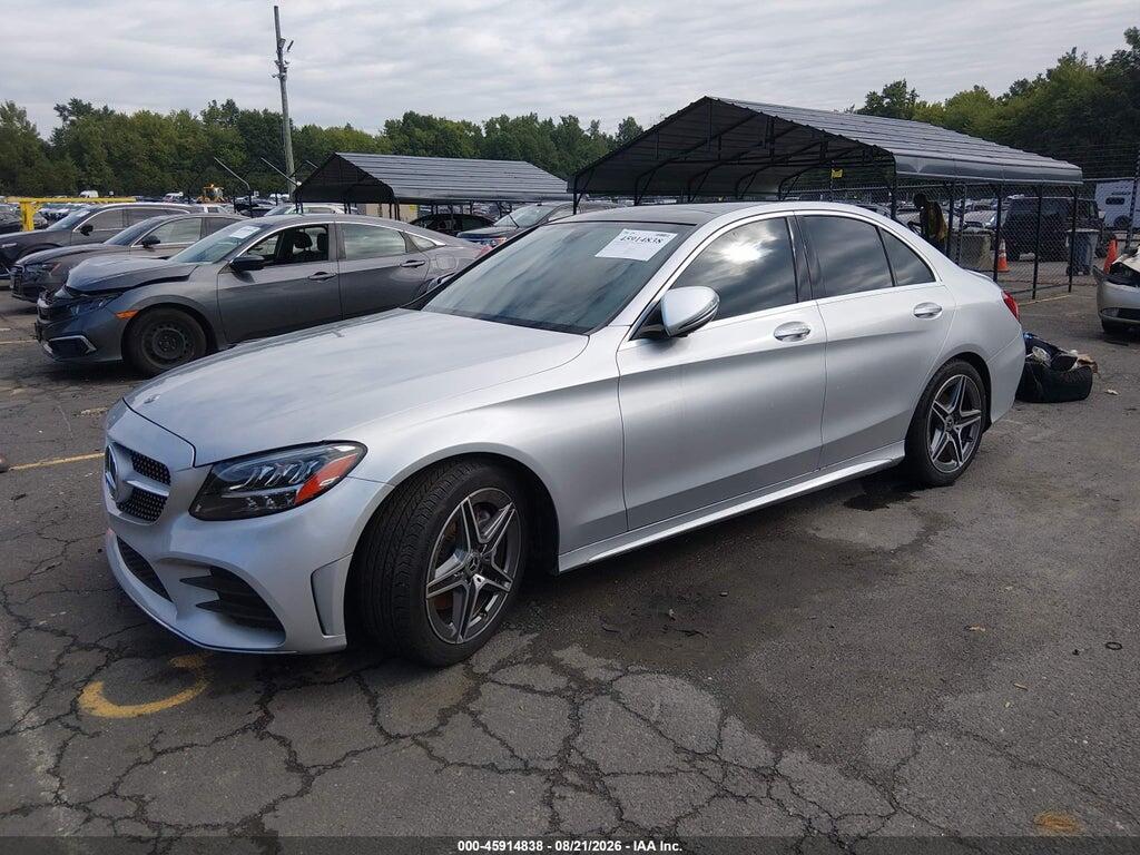 W1KWF8DB3MR630119 2021 MERCEDES-BENZ C 300 photo no. 2