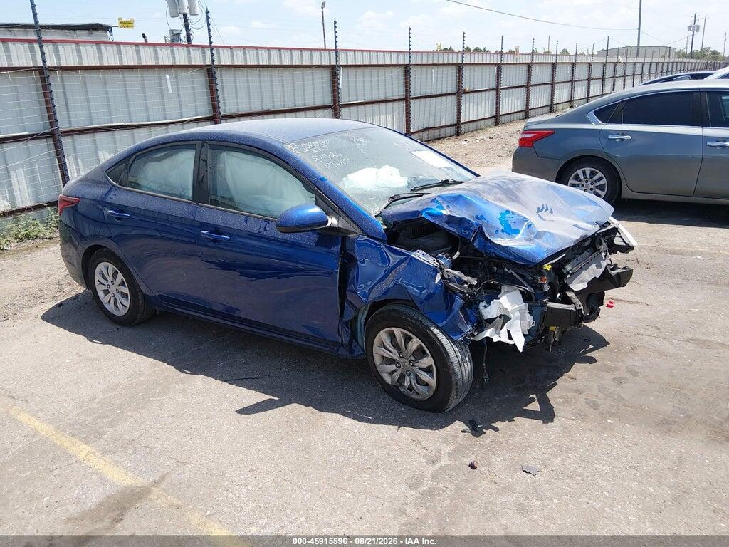 2022 HYUNDAI ACCENT 3KPC24A68NE179243