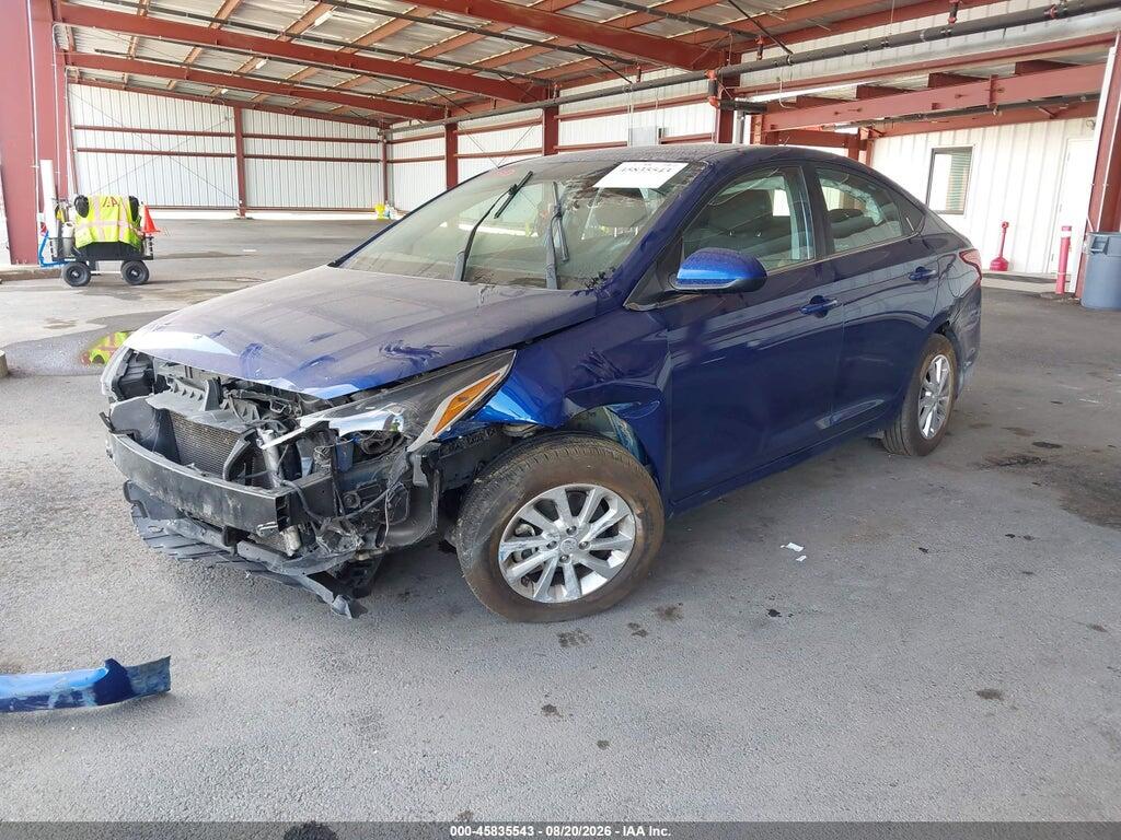 3KPC24A62NE174653 2022 HYUNDAI ACCENT photo no. 2