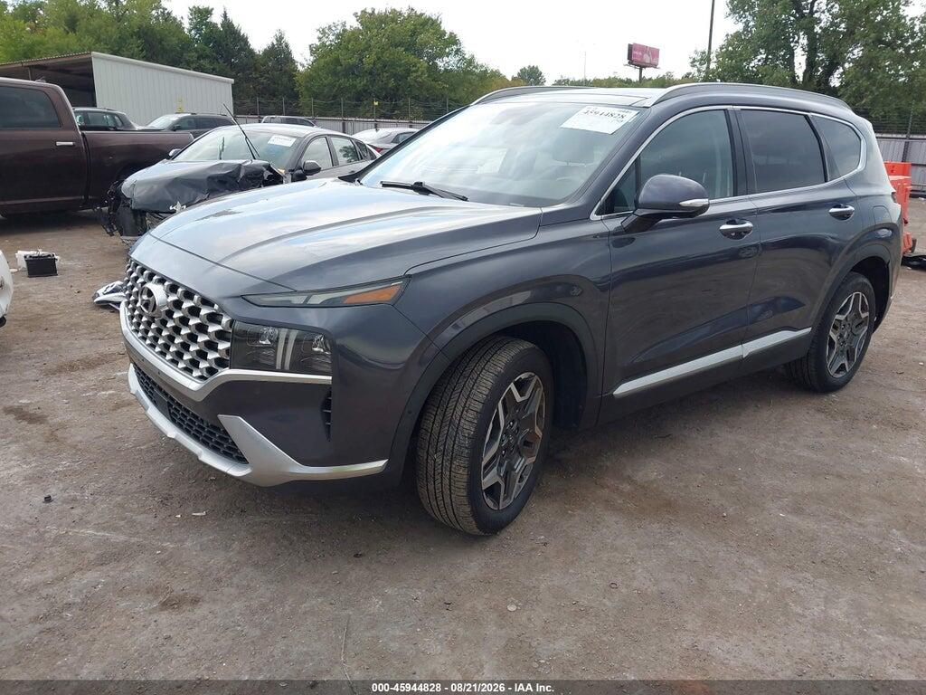 KM8S7DA20NU016495 2022 HYUNDAI SANTA FE PLUG-IN HYBRID photo no. 2