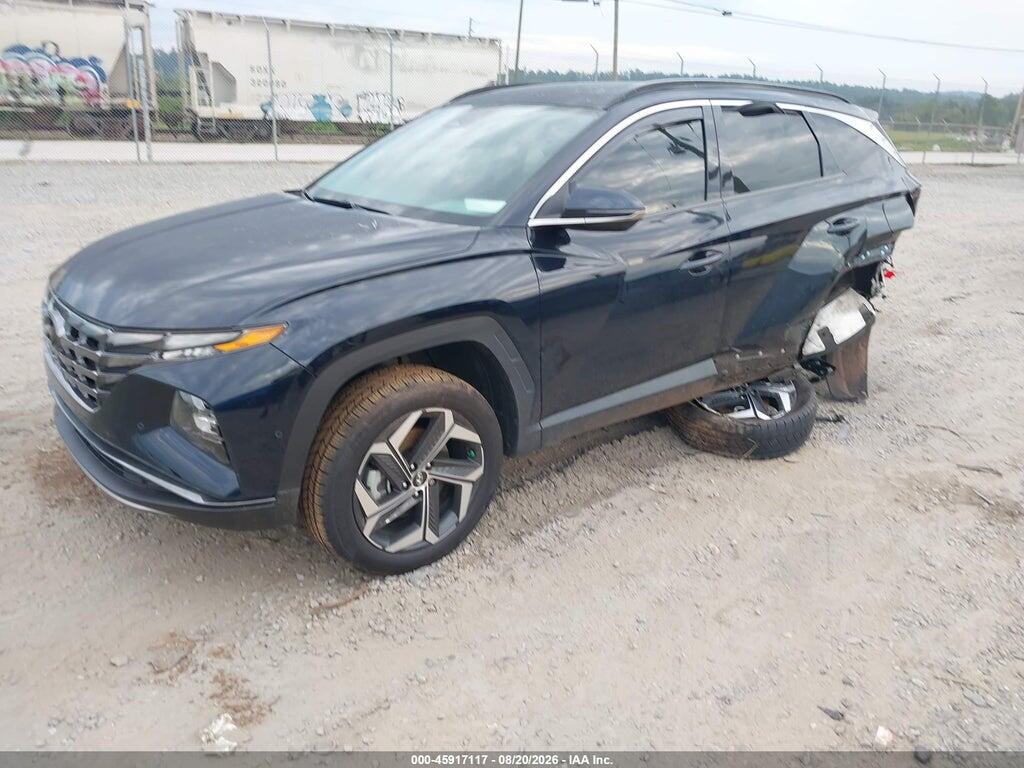 KM8JECA16NU048435 2022 HYUNDAI TUCSON HYBRID photo no. 2