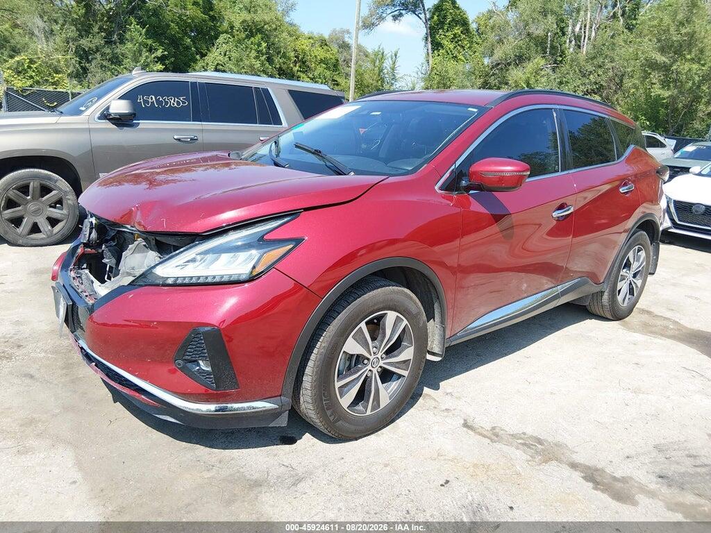 5N1AZ2BJ0MC101681 2021 NISSAN MURANO photo no. 2