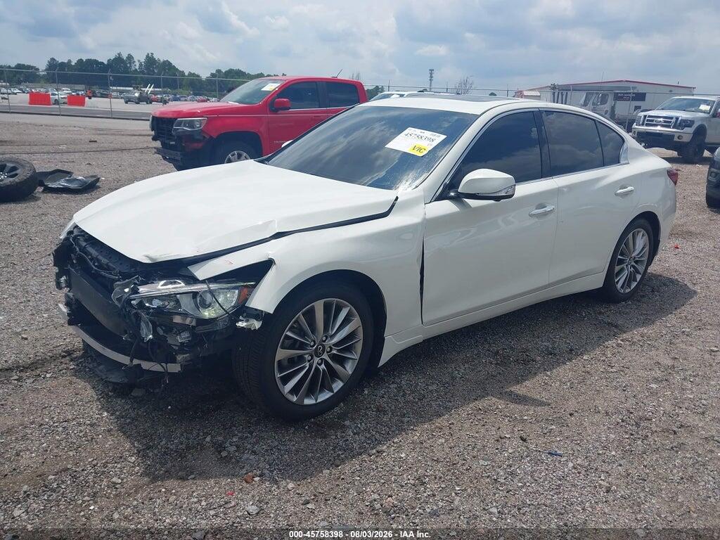 JN1EV7BR7NM342477 2022 INFINITI Q50 photo no. 2
