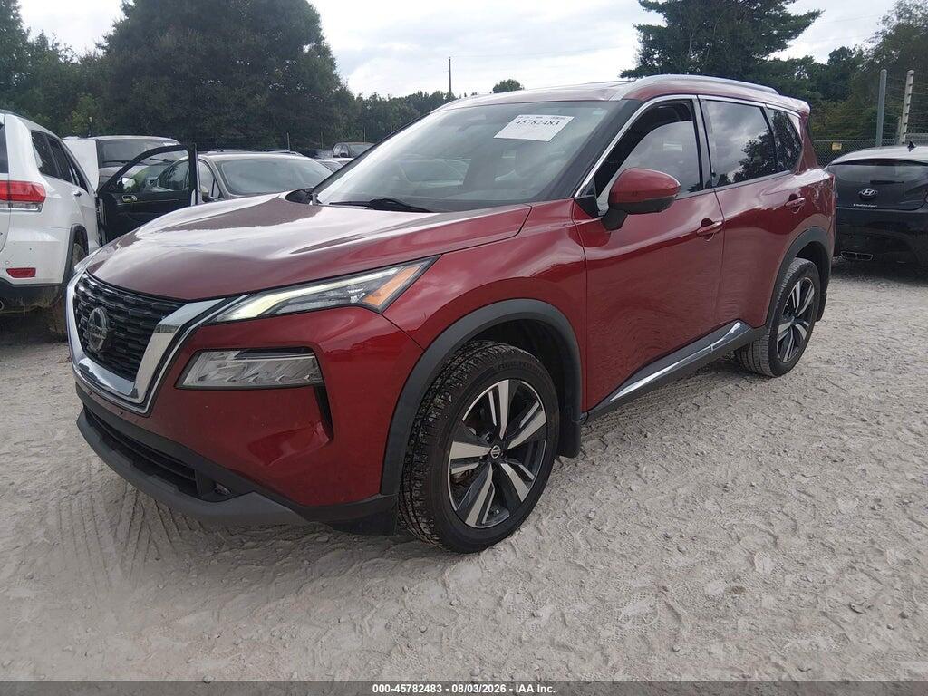 5N1AT3CA0MC829815 2021 NISSAN ROGUE photo no. 2