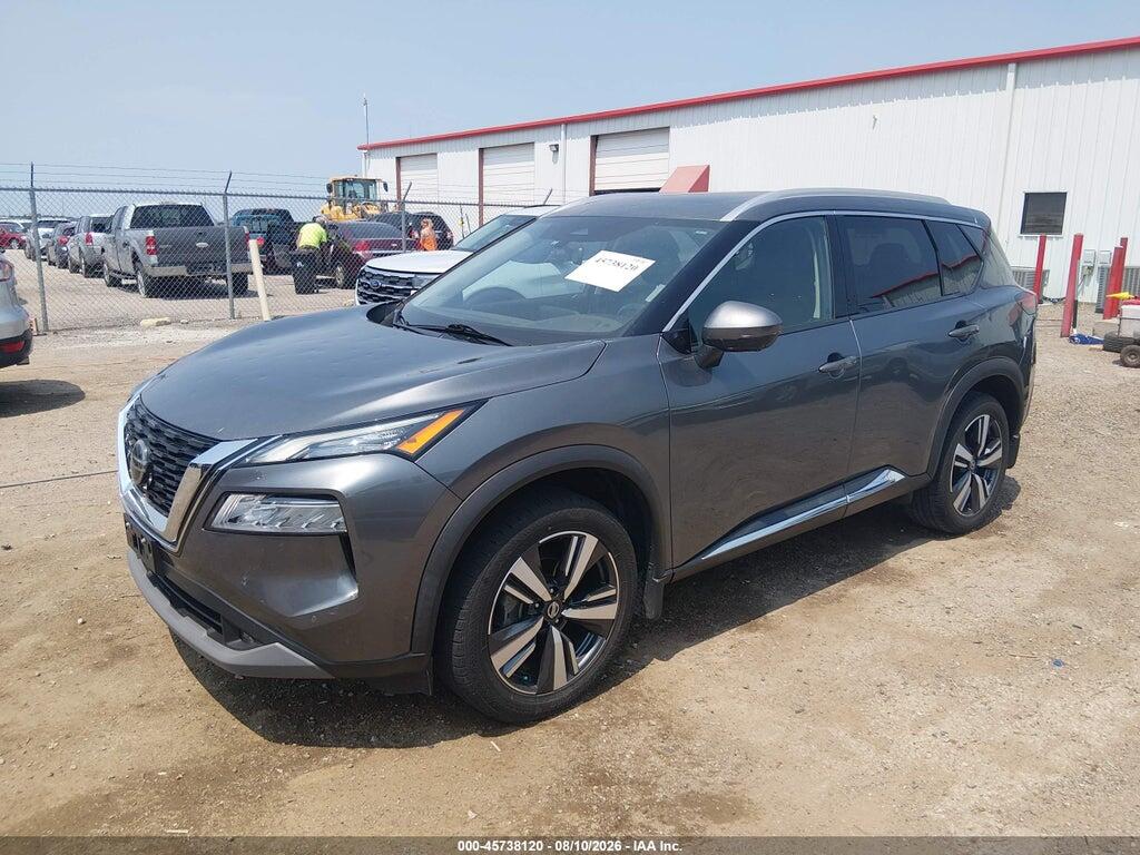 5N1AT3CA8MC822725 2021 NISSAN ROGUE photo no. 2