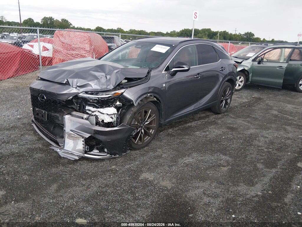 2T2BAMCA8PC032322 2023 LEXUS RX 350 photo no. 2