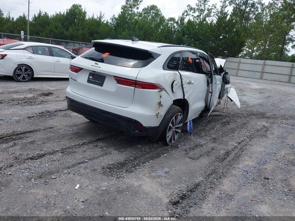 SADCJ2EX9NA697346 2022 JAGUAR F-PACE photo no. 4