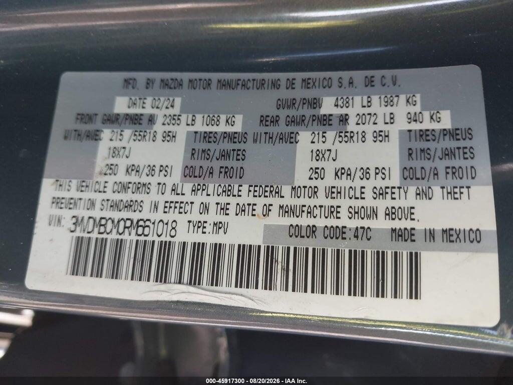 3MVDMBCM0RM661018 2024 MAZDA CX-30 photo no. 9