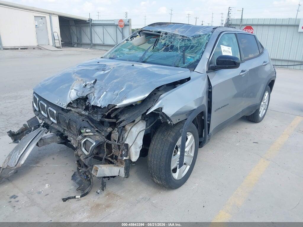 3C4NJCBB0NT113010 2022 JEEP COMPASS photo no. 2
