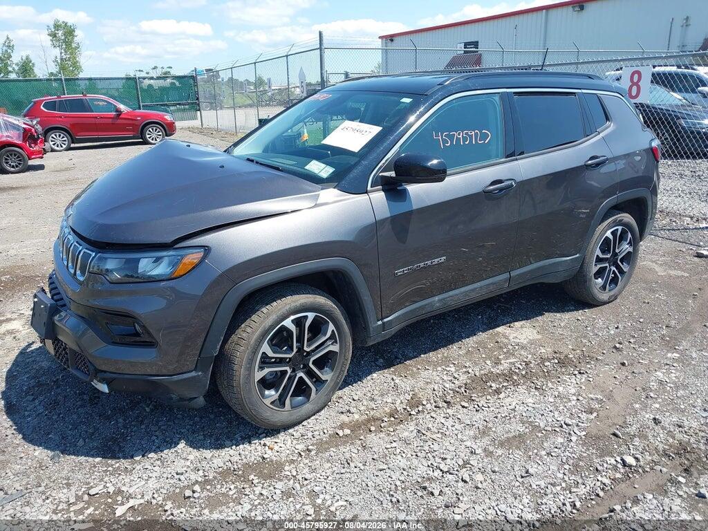 3C4NJDCB4NT208710 2022 JEEP COMPASS photo no. 2