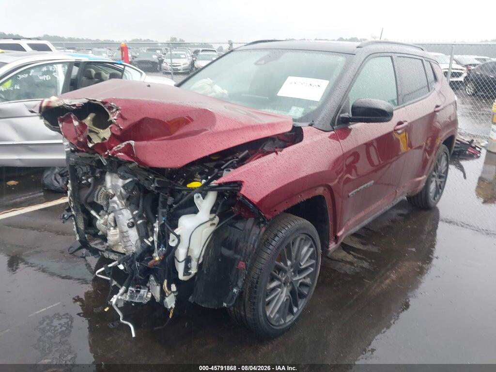 3C4NJDCB1NT168716 2022 JEEP COMPASS photo no. 2
