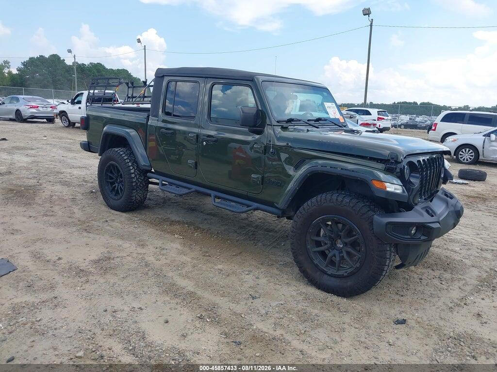 2022 JEEP GLADIATOR 1C6HJTAG8NL144132