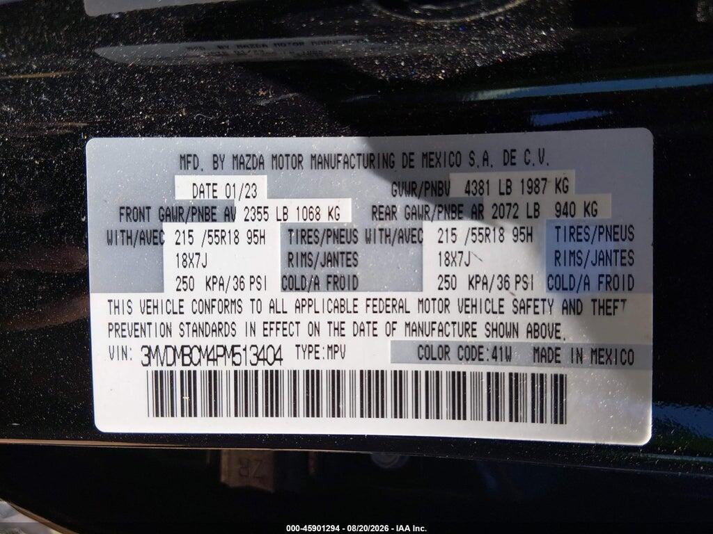 3MVDMBCM4PM513404 2023 MAZDA CX-30 photo no. 9