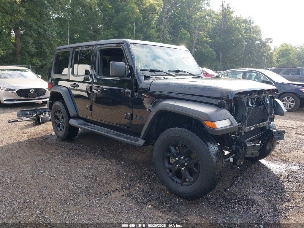 2022 JEEP WRANGLER UNLIMITED 1C4HJXDN6NW258865