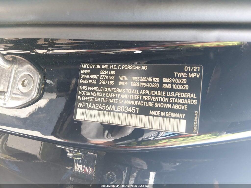 WP1AA2A56MLB03451 2021 PORSCHE MACAN photo no. 9