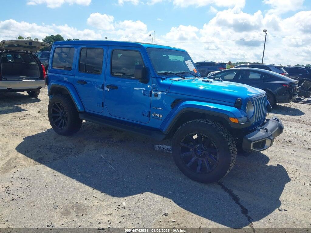 2022 JEEP WRANGLER UNLIMITED 1C4HJXEG5NW247923