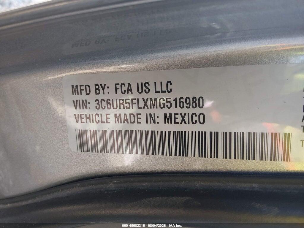 3C6UR5FLXMG516980 2021 RAM 2500 photo no. 9