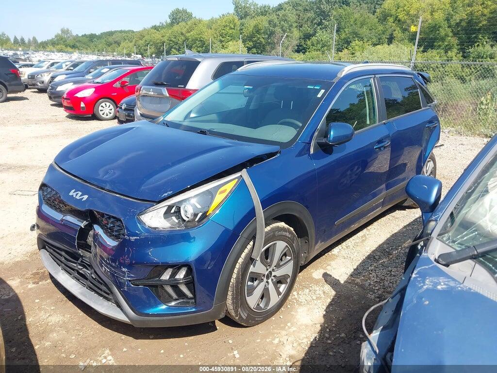 KNDCB3LC2N5528941 2022 KIA NIRO photo no. 2