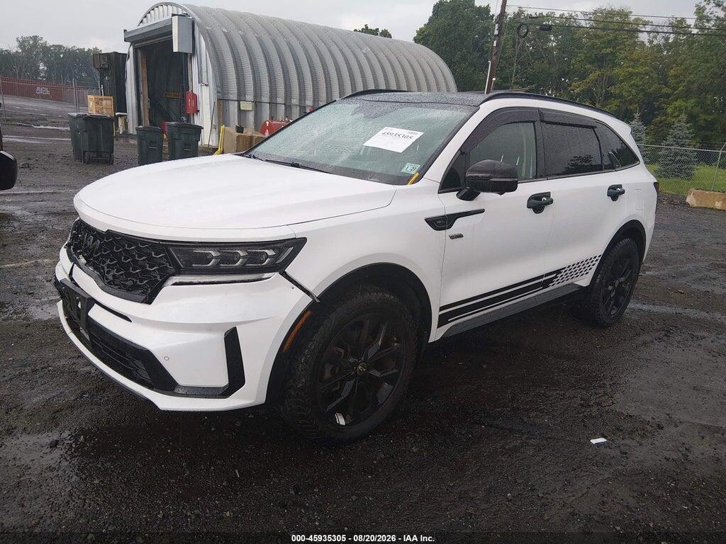 5XYRKDLF0NG093662 2022 KIA SORENTO photo no. 2