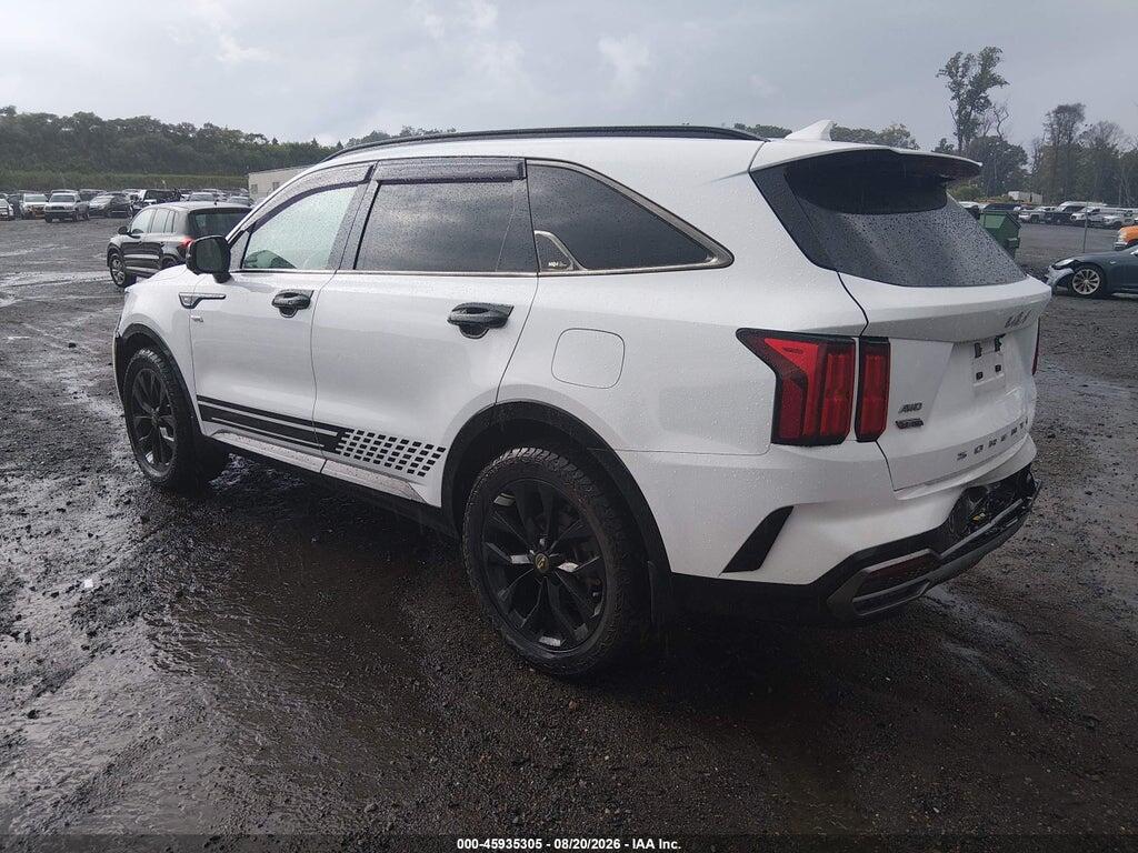 5XYRKDLF0NG093662 2022 KIA SORENTO photo no. 3