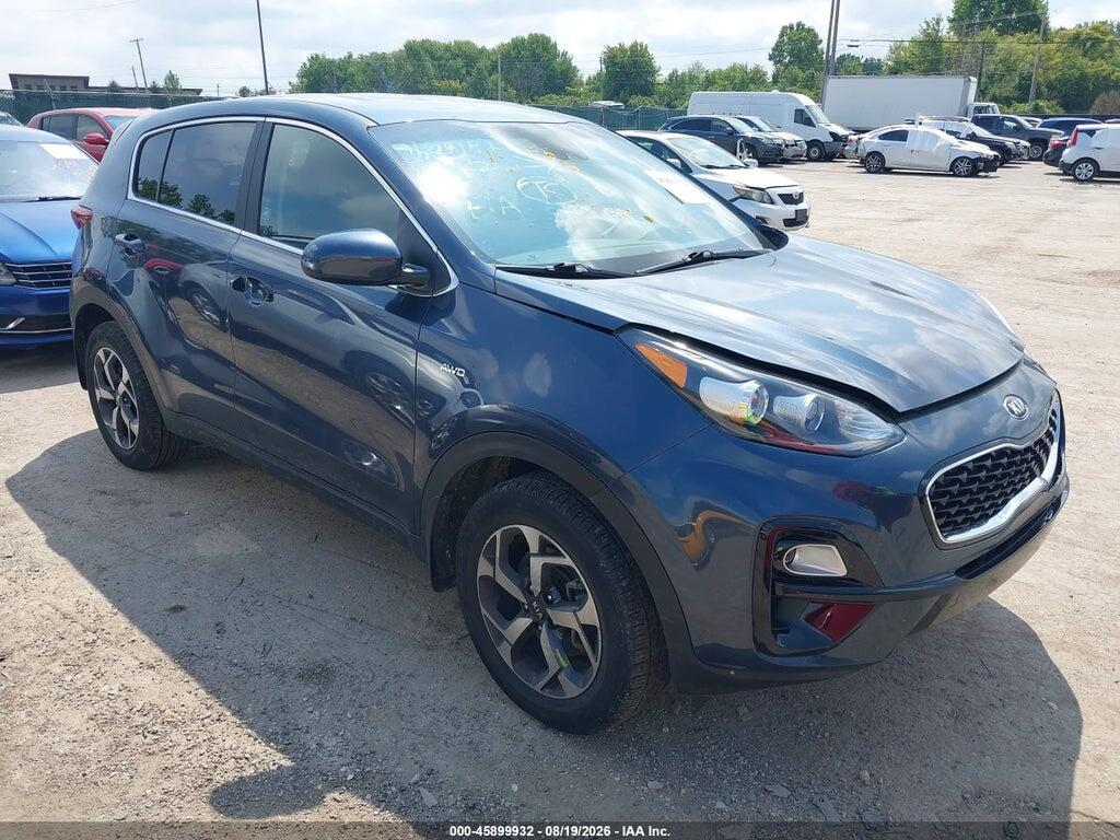 2022 KIA SPORTAGE KNDPMCAC1N7996176