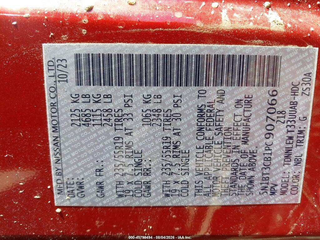 5N1BT3CB1PC907066 2023 NISSAN ROGUE photo no. 9