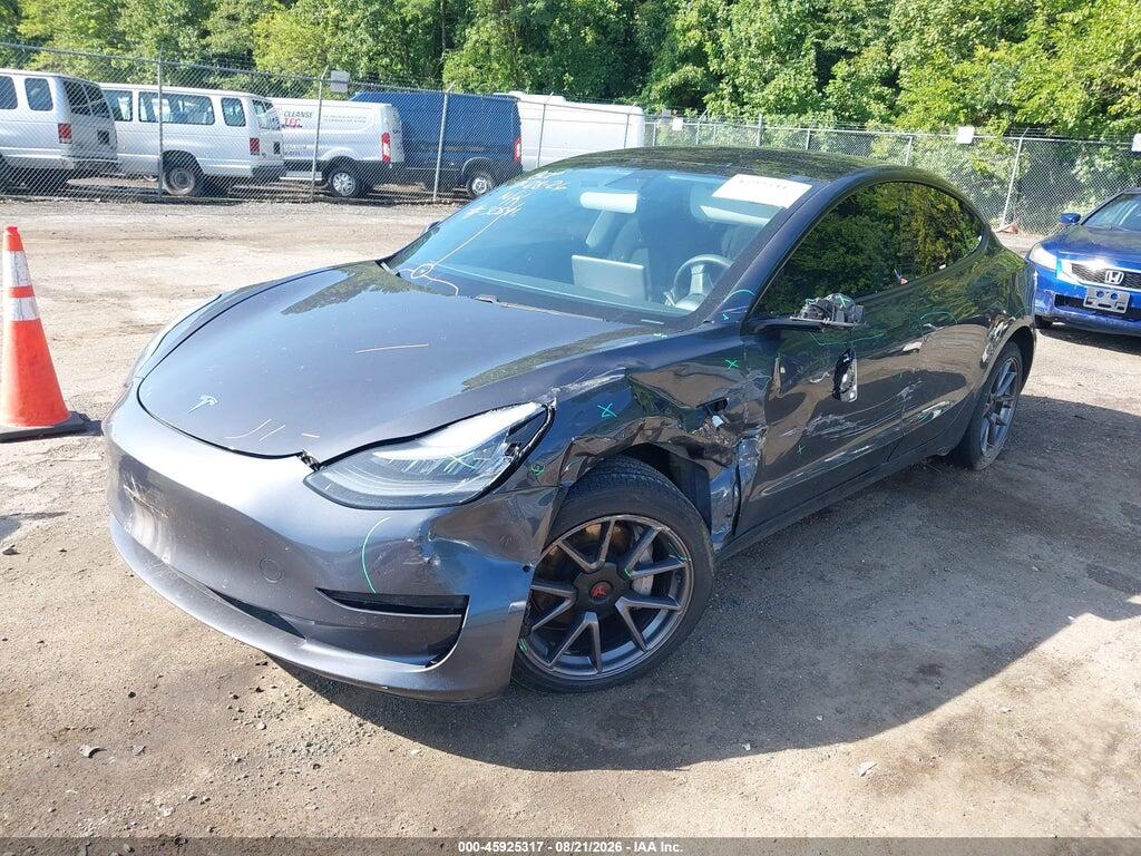 5YJ3E1EA4MF854518 2021 TESLA MODEL 3 photo no. 2