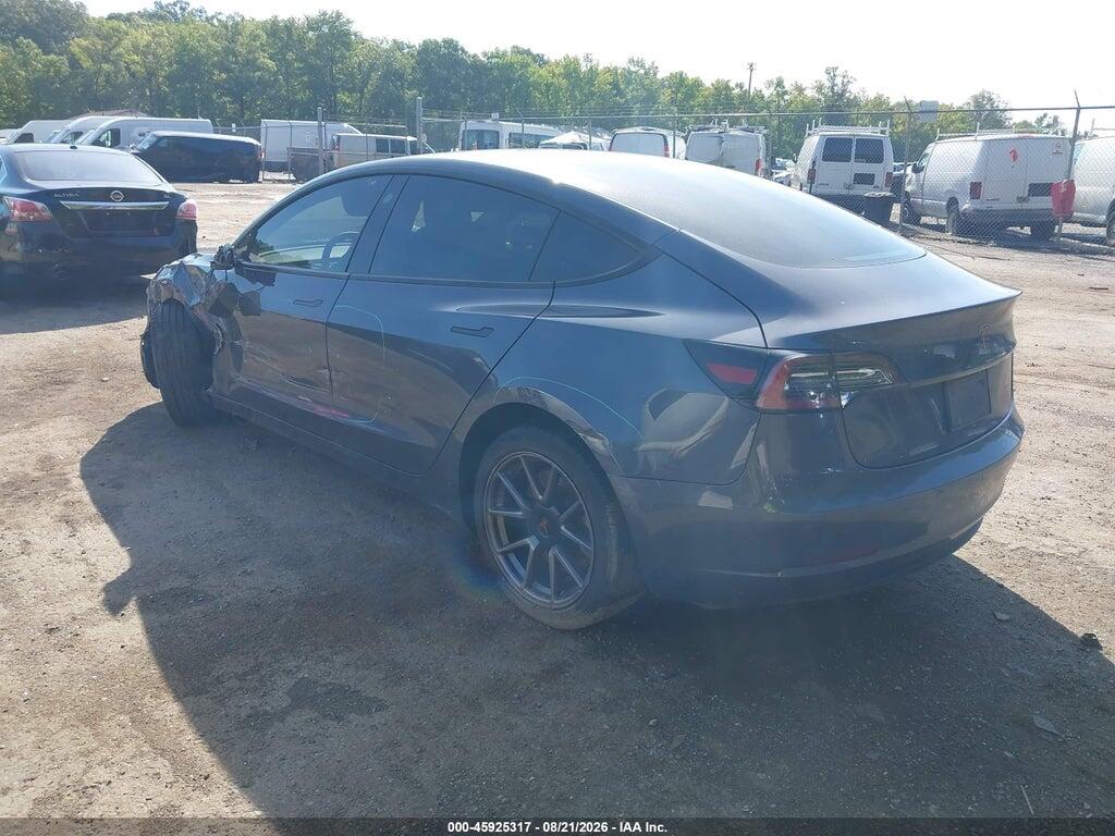5YJ3E1EA4MF854518 2021 TESLA MODEL 3 photo no. 3