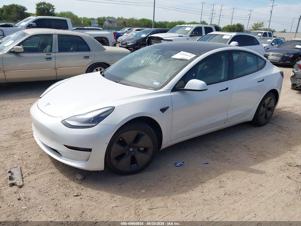 5YJ3E1EA1MF866626 2021 TESLA MODEL 3 photo no. 2