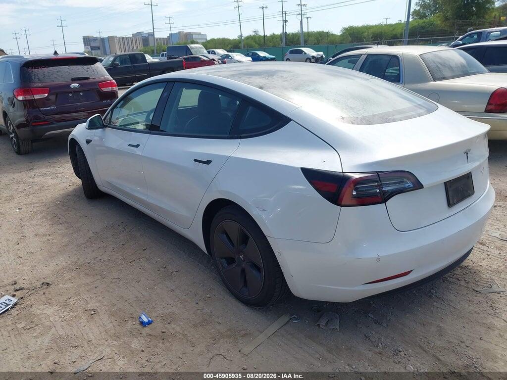 5YJ3E1EA1MF866626 2021 TESLA MODEL 3 photo no. 3