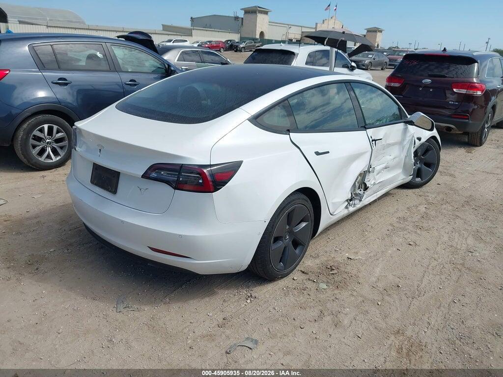 5YJ3E1EA1MF866626 2021 TESLA MODEL 3 photo no. 4