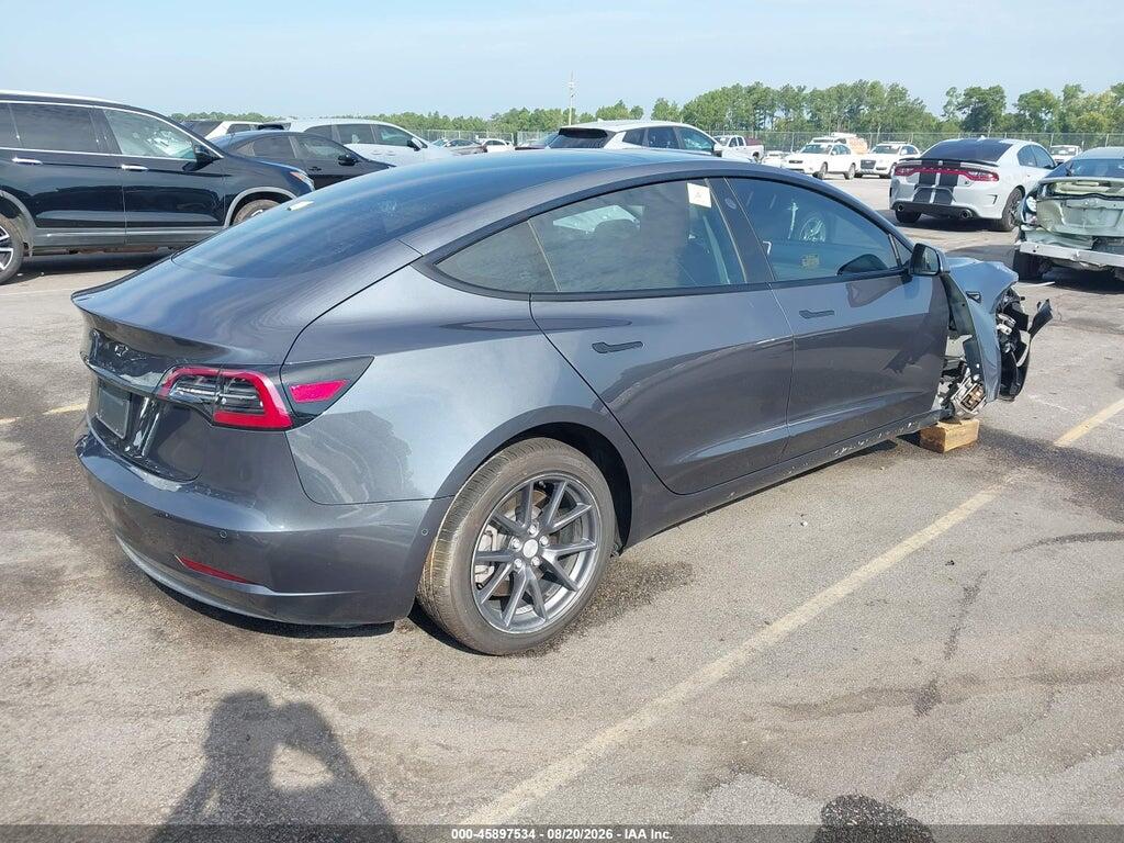 5YJ3E1EA4MF859380 2021 TESLA MODEL 3 photo no. 4