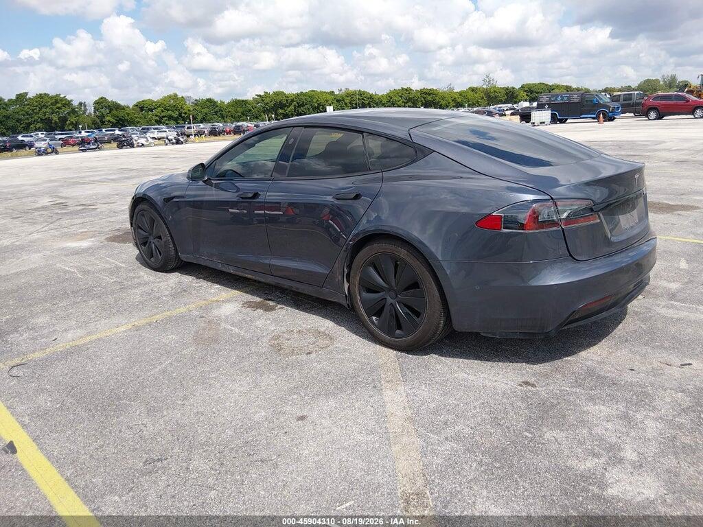 5YJSA1E50MF428271 2021 TESLA MODEL S photo no. 3