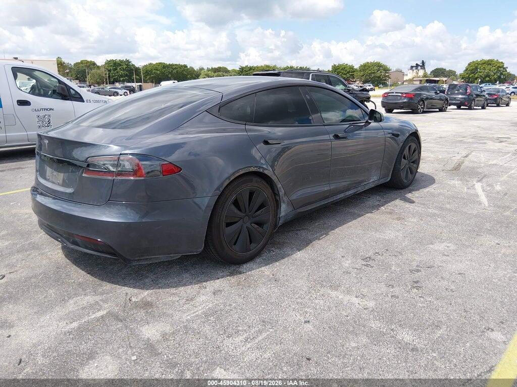 5YJSA1E50MF428271 2021 TESLA MODEL S photo no. 4